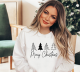 Minimalist Merry Christmas Sweatshirt