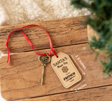 Personalized Santas Magic Key Christmas Ornament