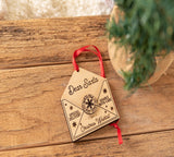 Santa's Magic Key and 3D Wooden Letter to Santa Gift Set